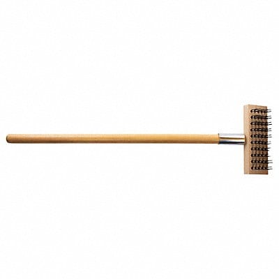 Oven/Grill Brush Scrapr/Flat Stl Bristle
