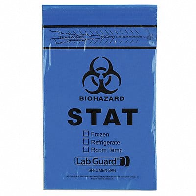 Transfer Bag 9in L 6 in W BL PK1000