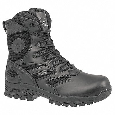 8-Inch Work Boot W 4 1/2 Black PR