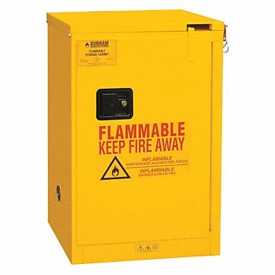 Flammables Safety Cabinet Yellow Steel