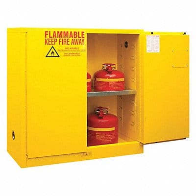 Flmmbl Sfty Cabinet Manual Door 30 gal. Flmmbl Sfty Cabinet Manual Door 30 gal.