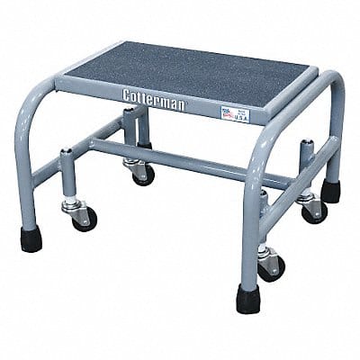 Mobile Step Stand 12 In H 450 lb Steel Mobile Step Stand 12 In H 450 lb Steel