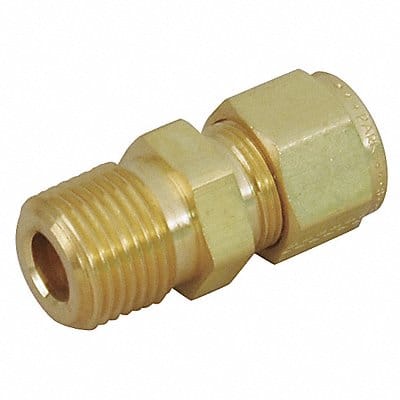 Strt Connector Brass A-LOKxM 1/2Inx3/4In