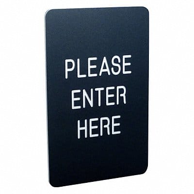 Sign Frame 11 H 7 W Matte Black