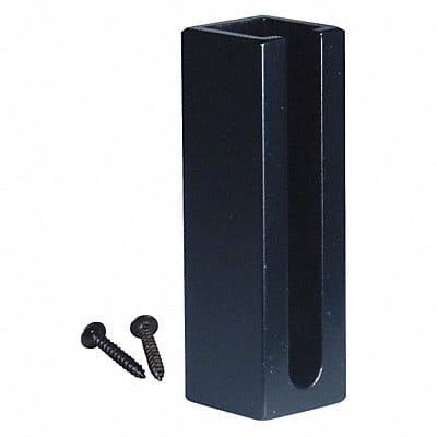 Wall Mount Receiver 3 1/2 H Black