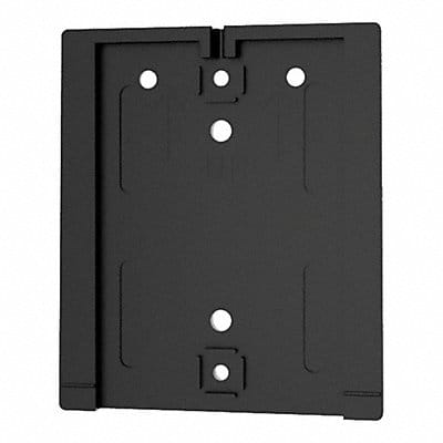 Wall Mount Plate 4 H Black
