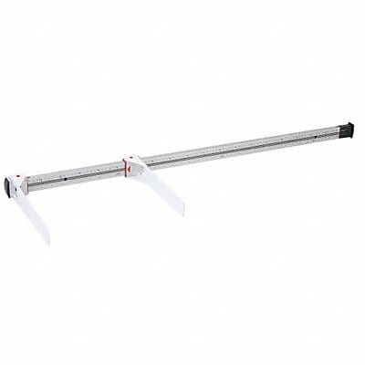 Infant Table Height Rod Silver Aluminum