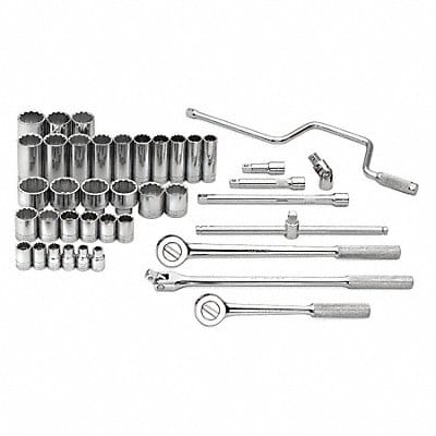 Skt Wrch St Chrm 12Pt 3/8 - 1 1/2 in