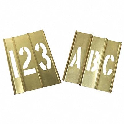 STENCIL NUMB  LTR KIT 1.5In BR 92PCS