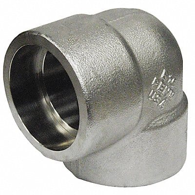 90 Elbow 304/304L SS 1 in Class 3000
