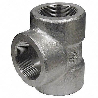Tee 304/304L SS 1 1/2 in Class 3000