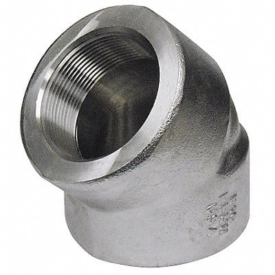45 Elbow 304/304L SS 1/2 in FNPT