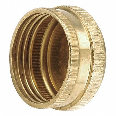 Garden Hose Cap Brass 11-1/2 GHT