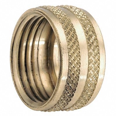 Garden Hose Repair Fitting Brass 3/4 GHT