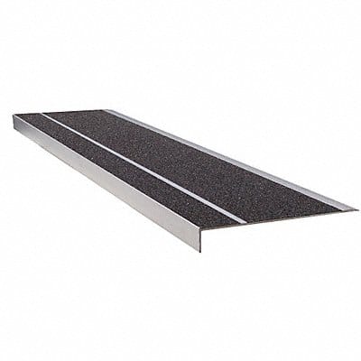Stair Tread Black 42in W Extruded Alum