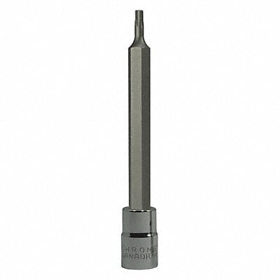 Socket Bit Steel 1/4 in TpSz T8