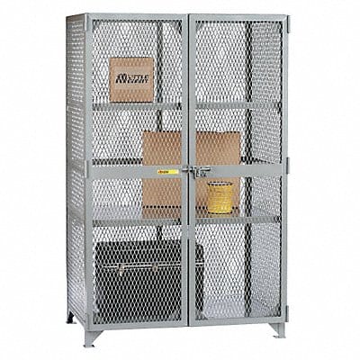 StrgLckr 78 x61 x33 Gray 2Shlv