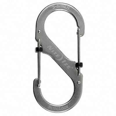 Carabiner Clip 3-35/64 in Silver