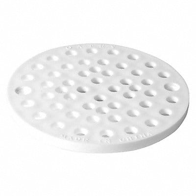 Floor Drain Grate 6-3/4 in White Floor Drain Grate 6-3/4 in White