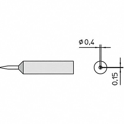 WELLER XNT Chisel Soldering Tip
