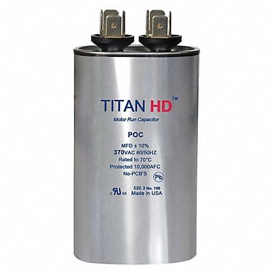Motor Run Capacitor 7.5 MFD 2 1/16  H