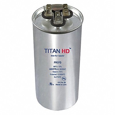Dual Run Capacitor 55/5 MFD 3 13/32 H