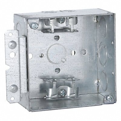 Box Sq 2-1/8 D Mc-Clp Hbrkt 1/2-3/4 4