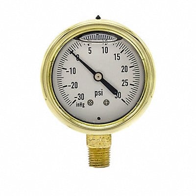 Compound Gauge 1/4 in NPT 2-1/2 in