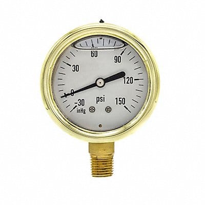Compound Gauge 1/4 in NPT 2-1/2 in
