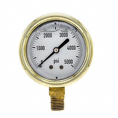 Pressure Gauge 1/4 in NPT 2-1/2 in