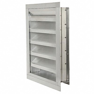 Intake Louver Fixed Drainable 42H x 48W