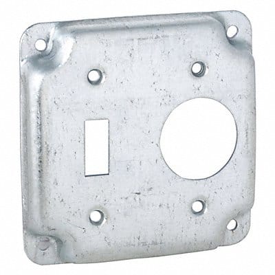 Sq Exp Cover 1 Toggle/1 Recptcl 4
