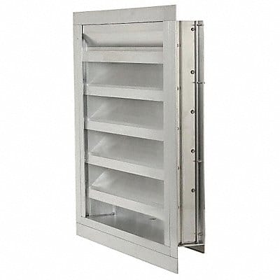 Intake Louver Fixed Drainable 36H x 36W