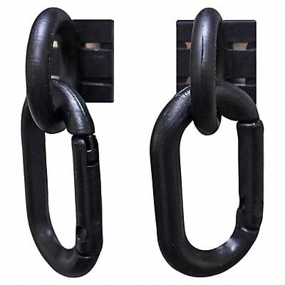 Magnet Ring/Carabiner Kit Black PK2