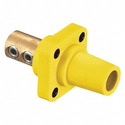 Receptacle 4 to 4/0 Female Ylw Taper