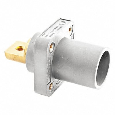 Receptacle Wht Male Double Set Screw