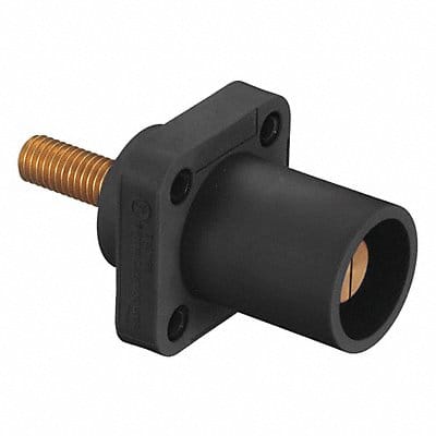 Receptacle Brwn Taper Nose Male Stud