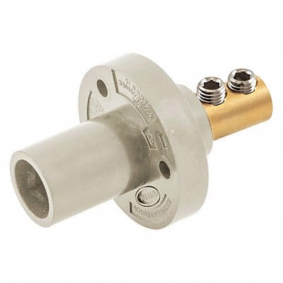 Receptacle Wht 8-2 Male Taper Nose