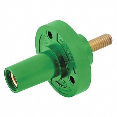 Receptacle Stud Grn Female Taper