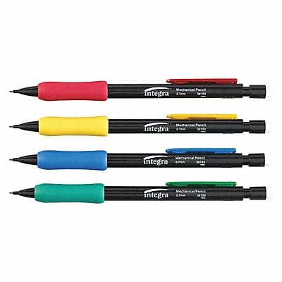 Grip Mechanical Pencils Black Lead PK12