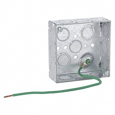 Weld Box Sq 1-1/2 D Pigtail 1/2-3/4 4
