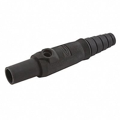 Single Pole Connector Body F Black