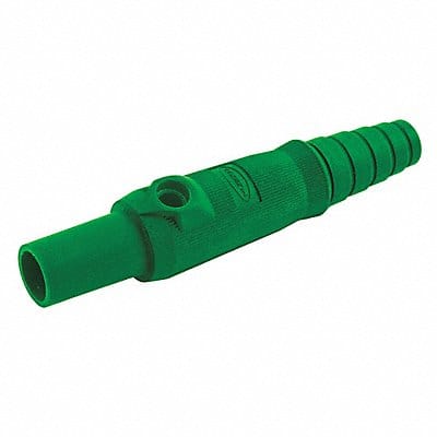 Single Pole Connector Body F Green
