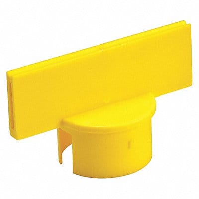 Post Sign Adapter 2 H 6 W Yellow