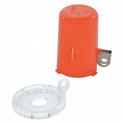 Push Button Lockout 16mm Plastic