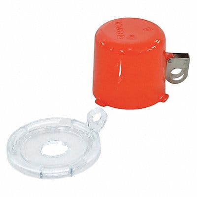 Push Button Lockout 16mm Plastic