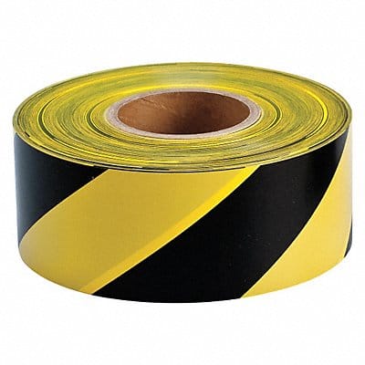 Baricade Tape Blck/Yellw 1 000 ft L 3 in