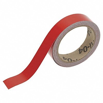 Pipe Marking Tape Red 2in W 30ft Roll L