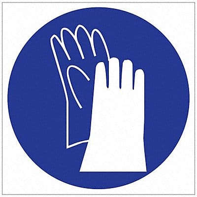 Right-to-Know Label 2-1/4 H 2-1/4 W PK4