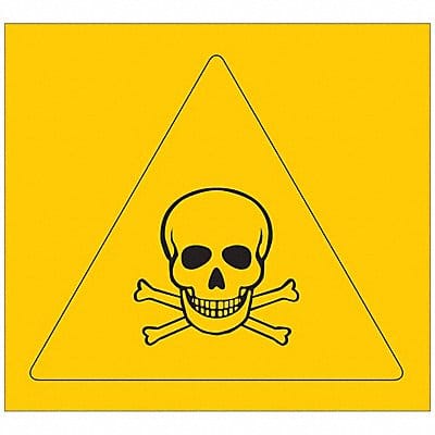 Right-to-Know Label 1-1/8 H 1-1/8 W PK16